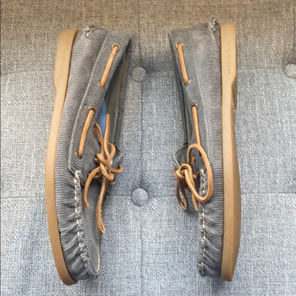 Sperry Top Sider Men’s Corduroy Boat Shoes - Picture 3 of 5